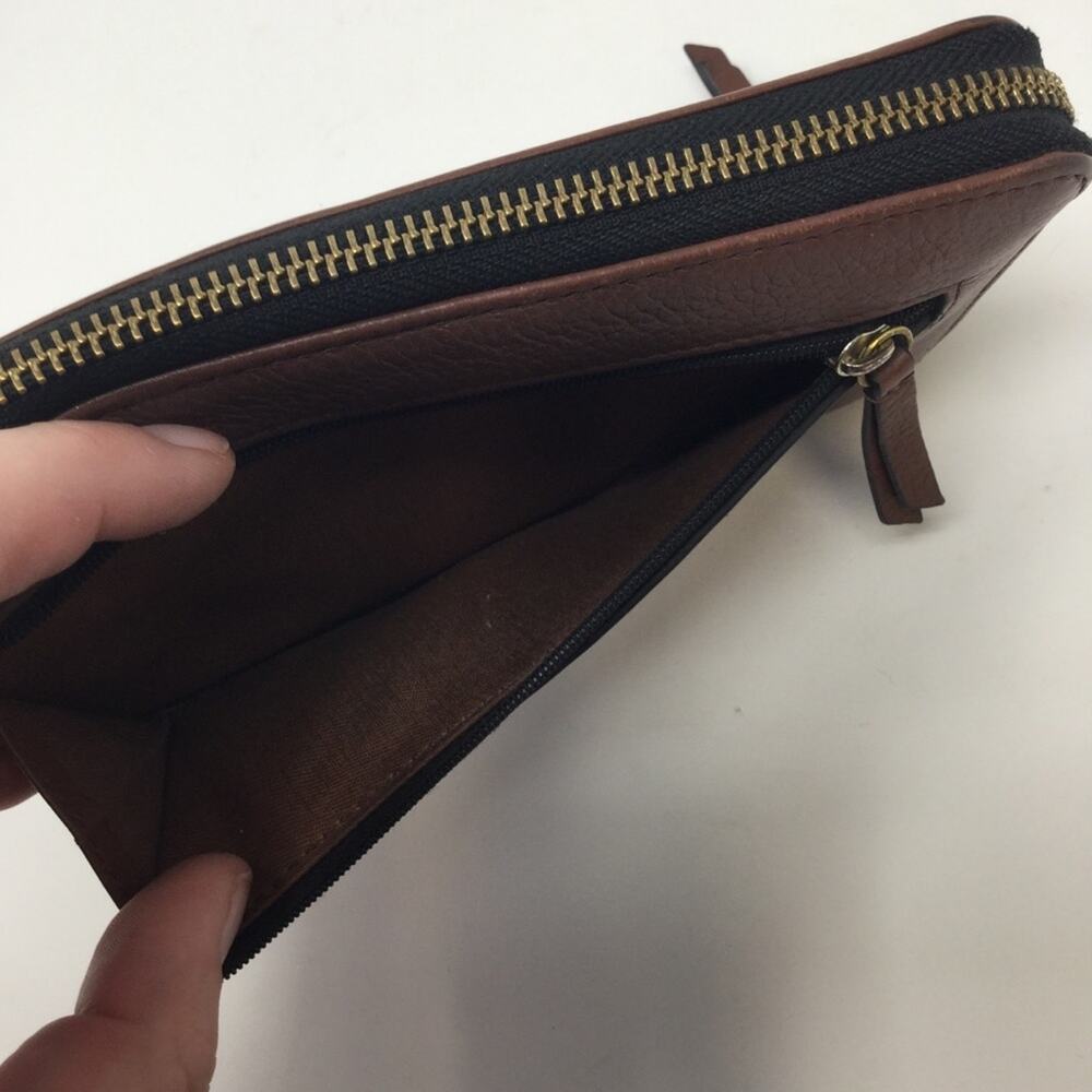Fossil Zippered Color Stripe Wallet - image 4